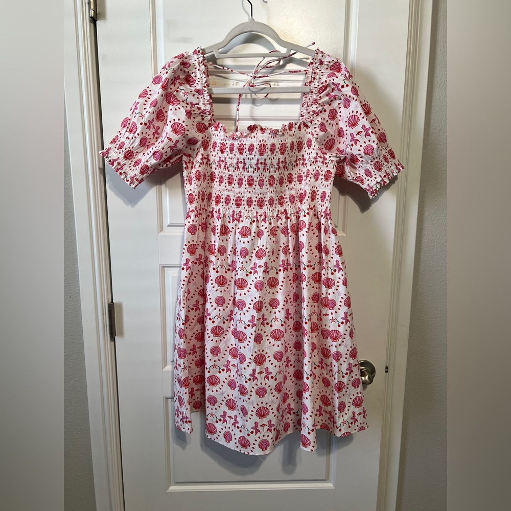 NWT Hill House Akilah Nap Dress in Pink Mermaid size XL